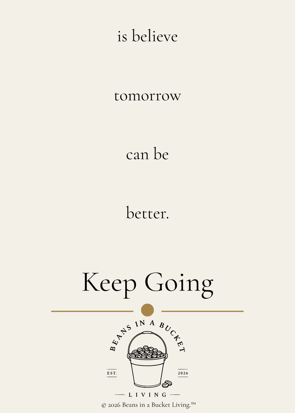 Keep Going Card - Hope - Digital Download