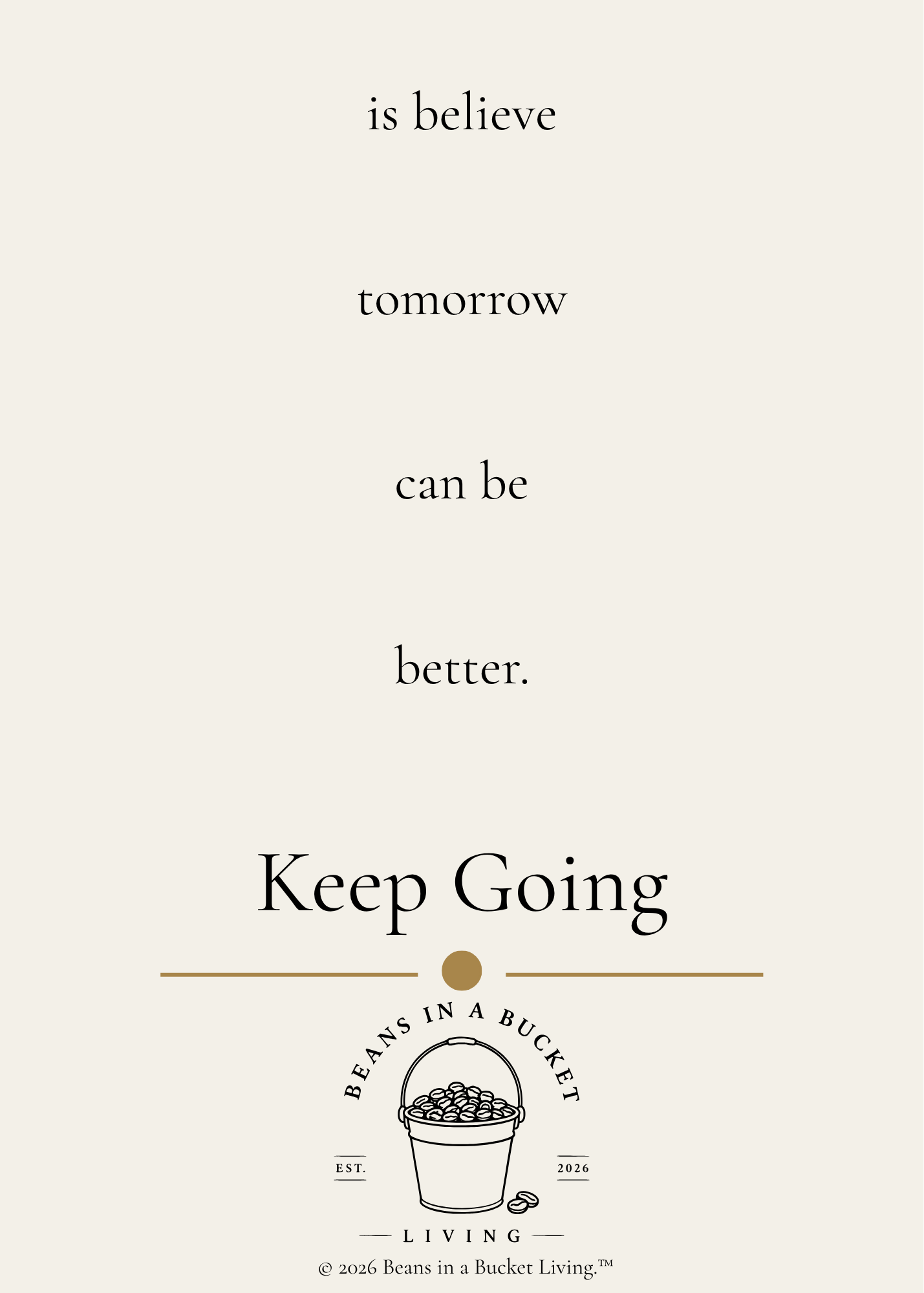 Keep Going Card - Hope - Digital Download