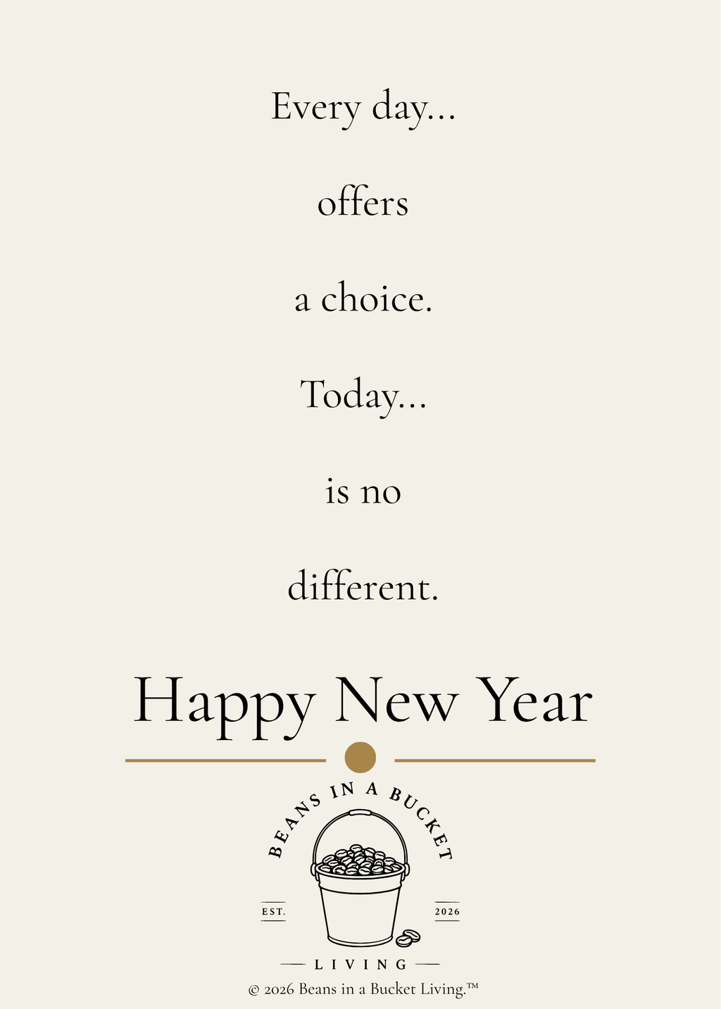 New Year Card - Choose - Digital Download