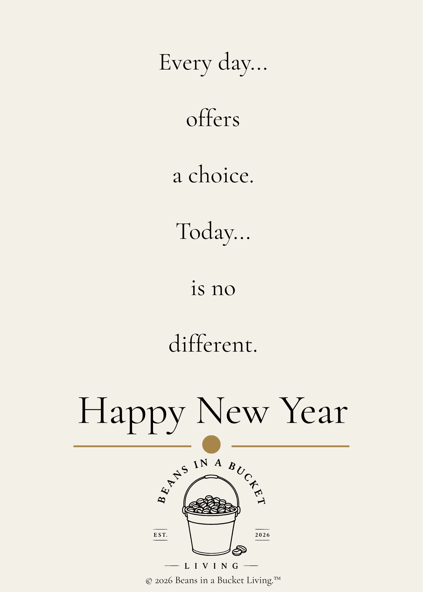New Year Card - Choose - Digital Download