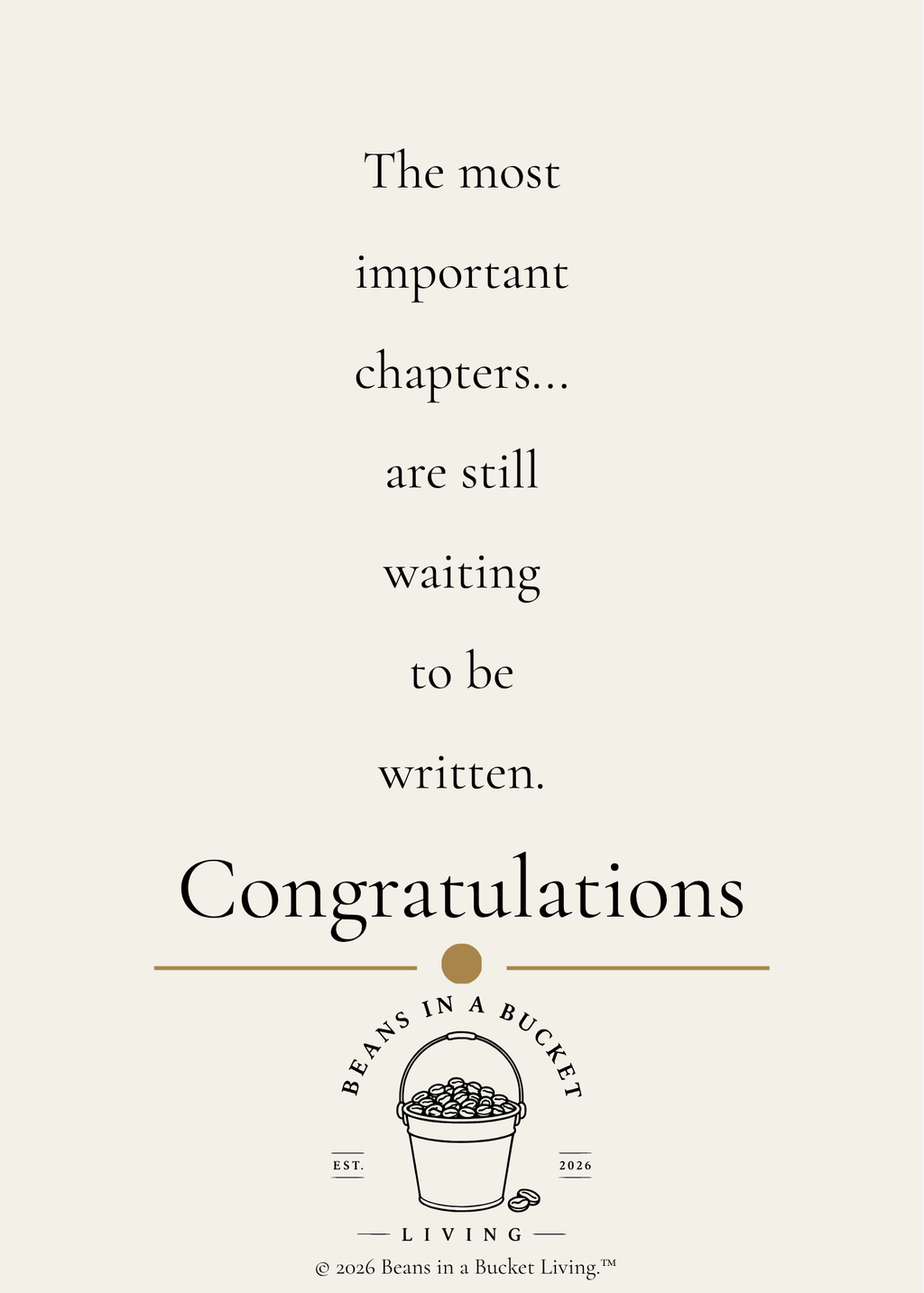 Graduation Card - Unwritten - Digital Download
