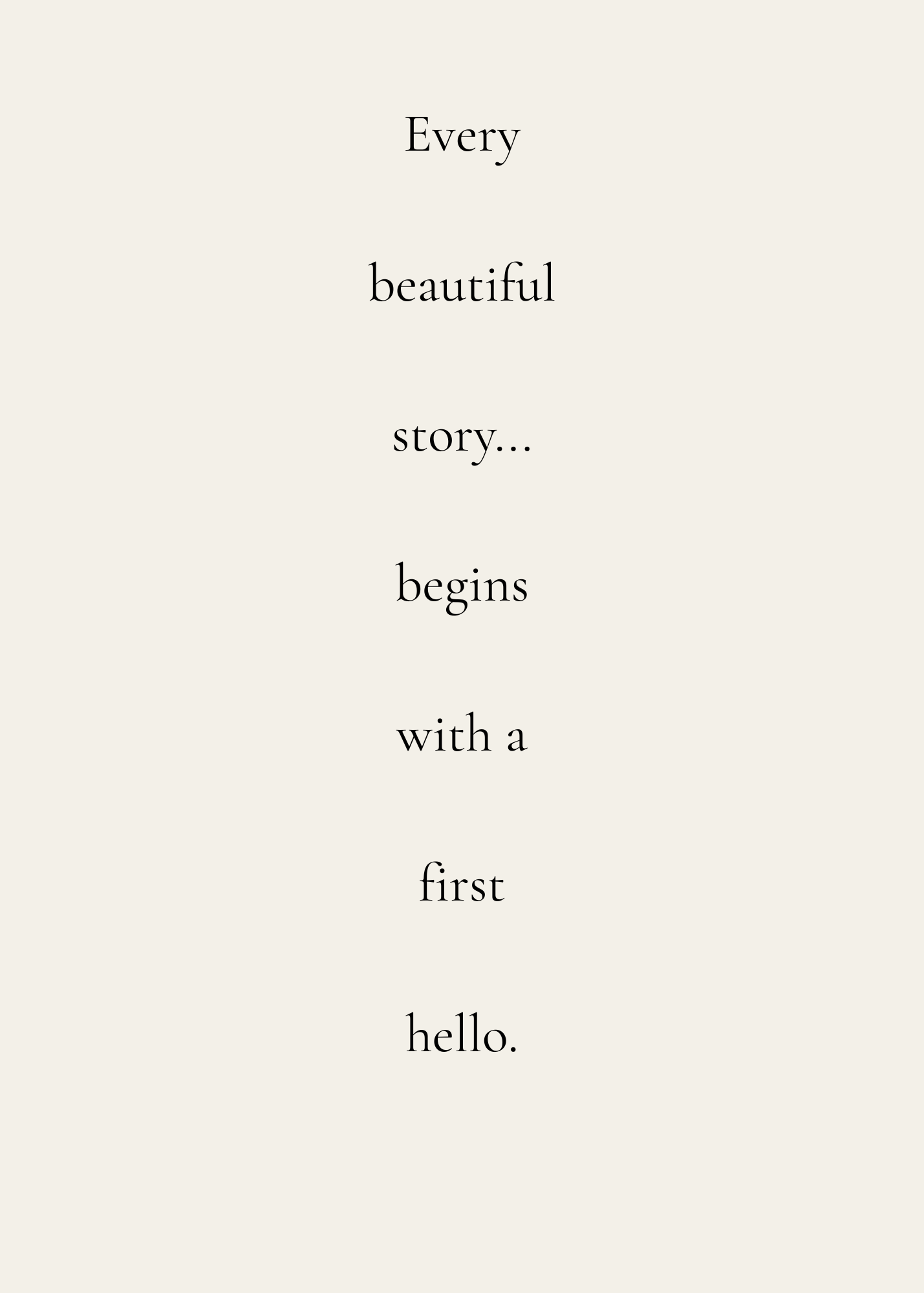 New Baby Card - First Hello - Digital Download