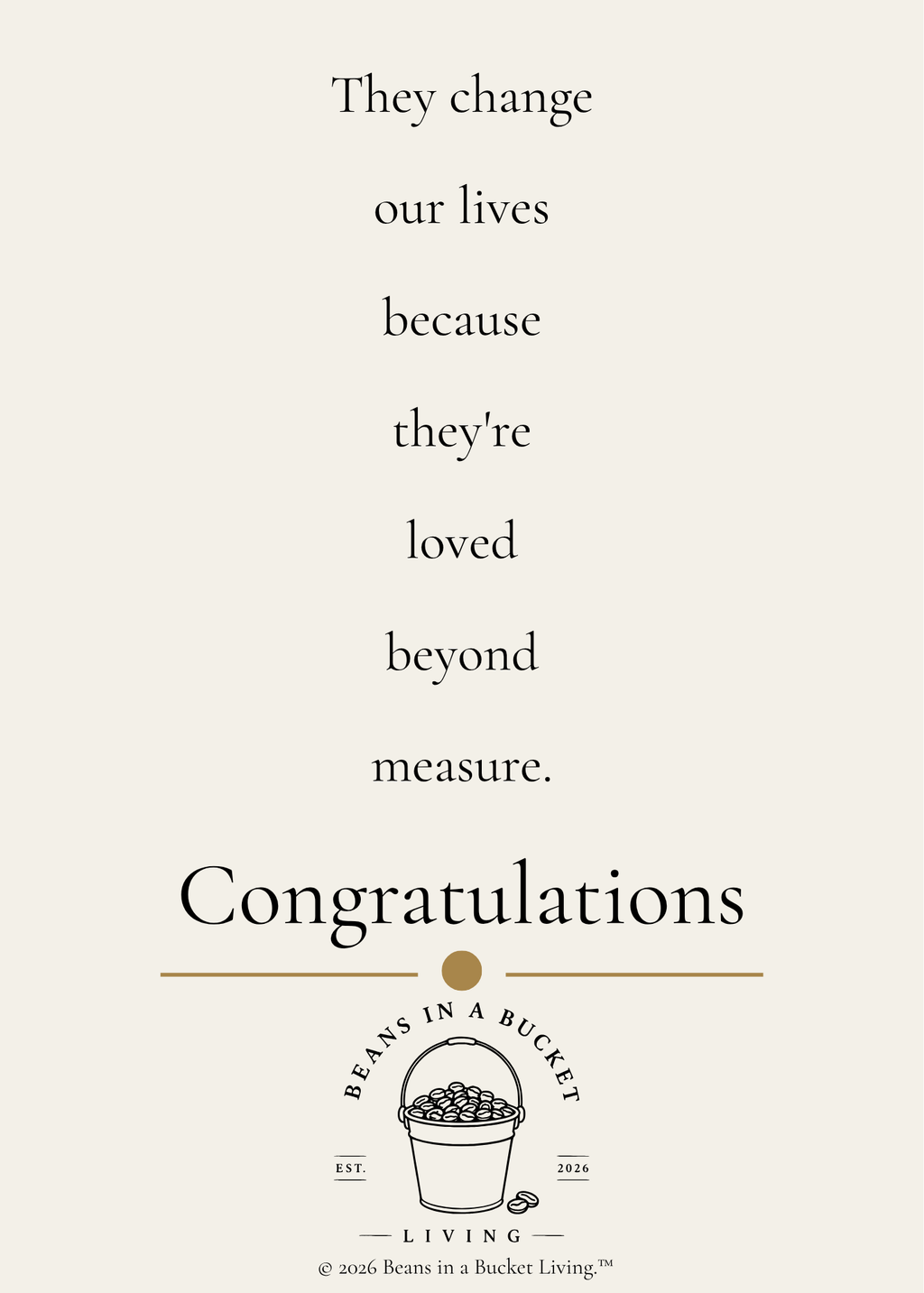 New Baby Card - Treasure - Digital Download