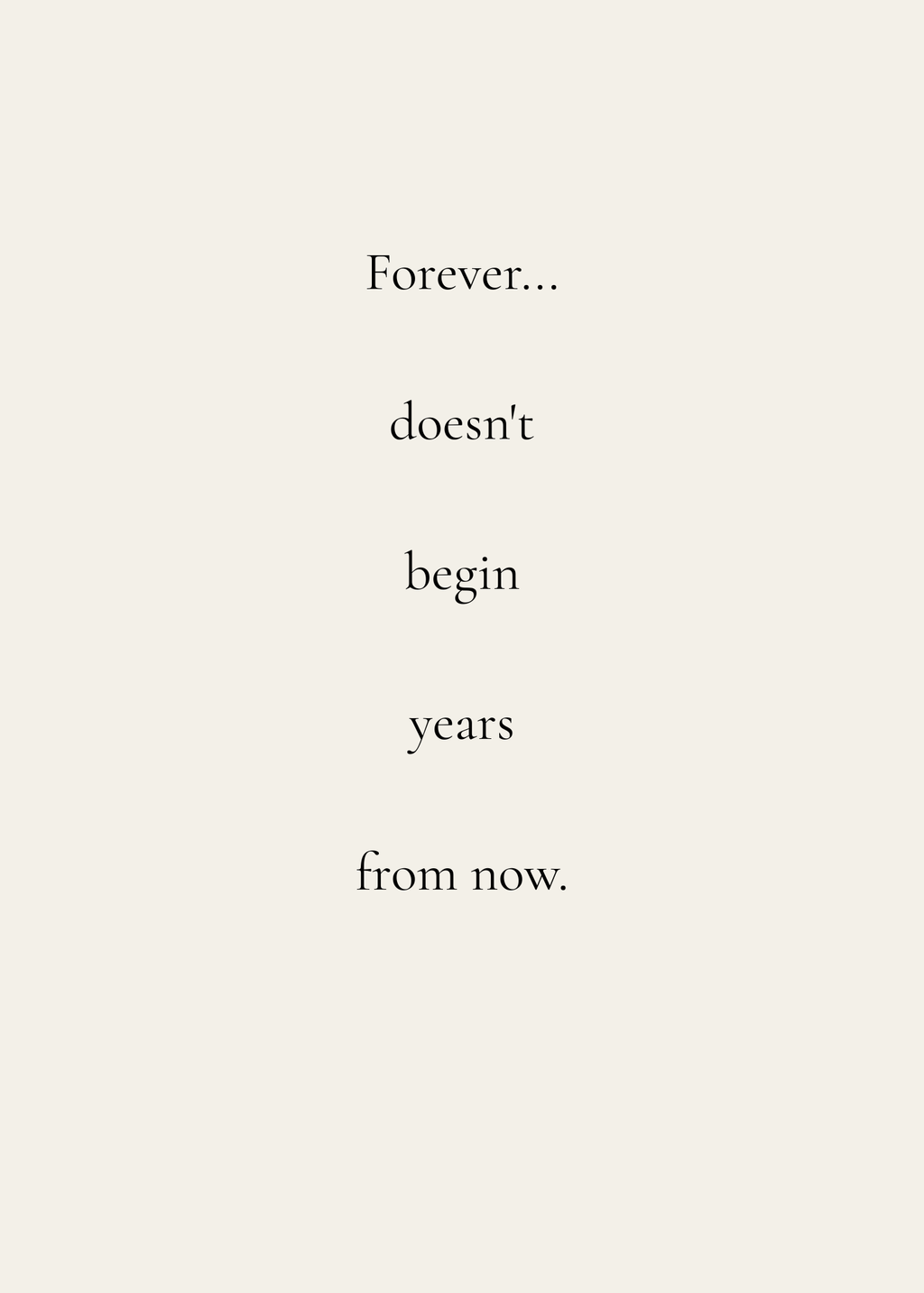 Anniversary Card - Forever - Digital Download