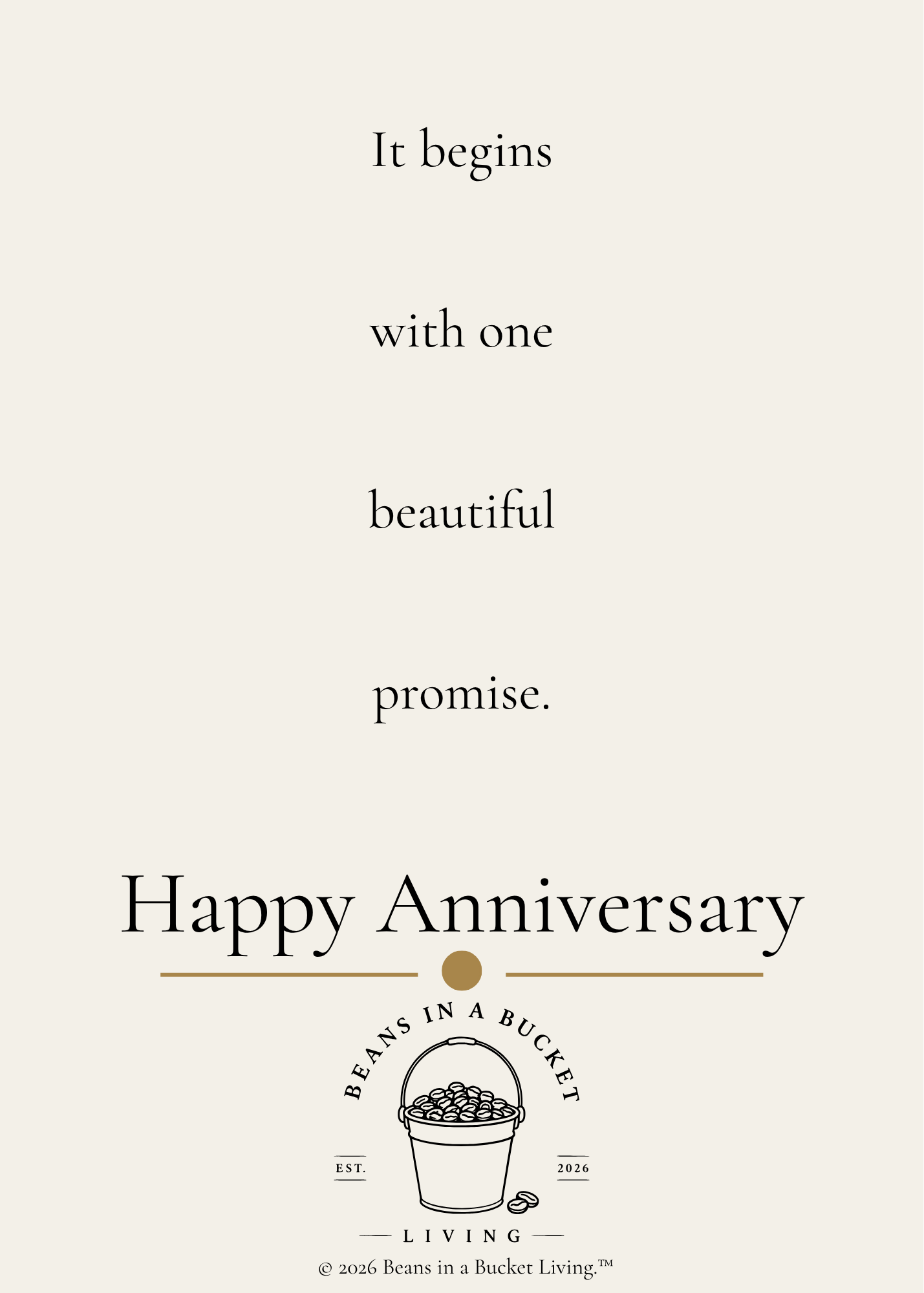 Anniversary Card - Forever - Digital Download