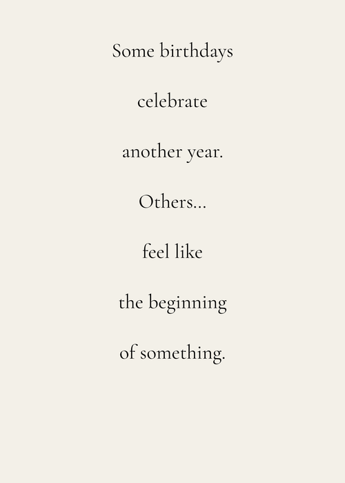 21st Birthday Card - The Beginning - Digital Download