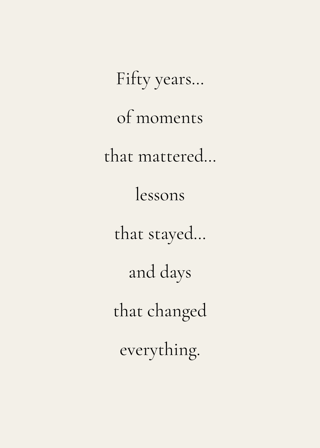 50th Birthday Card - More Life to Be Lived - Digital Download