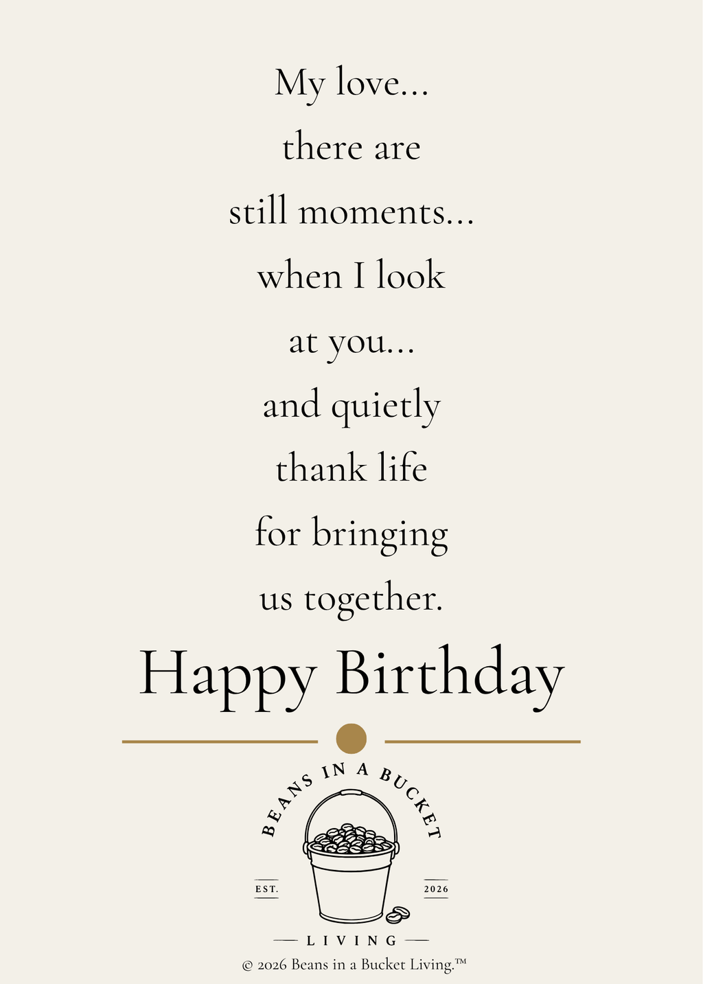 Husband Birthday Card - Digital Download