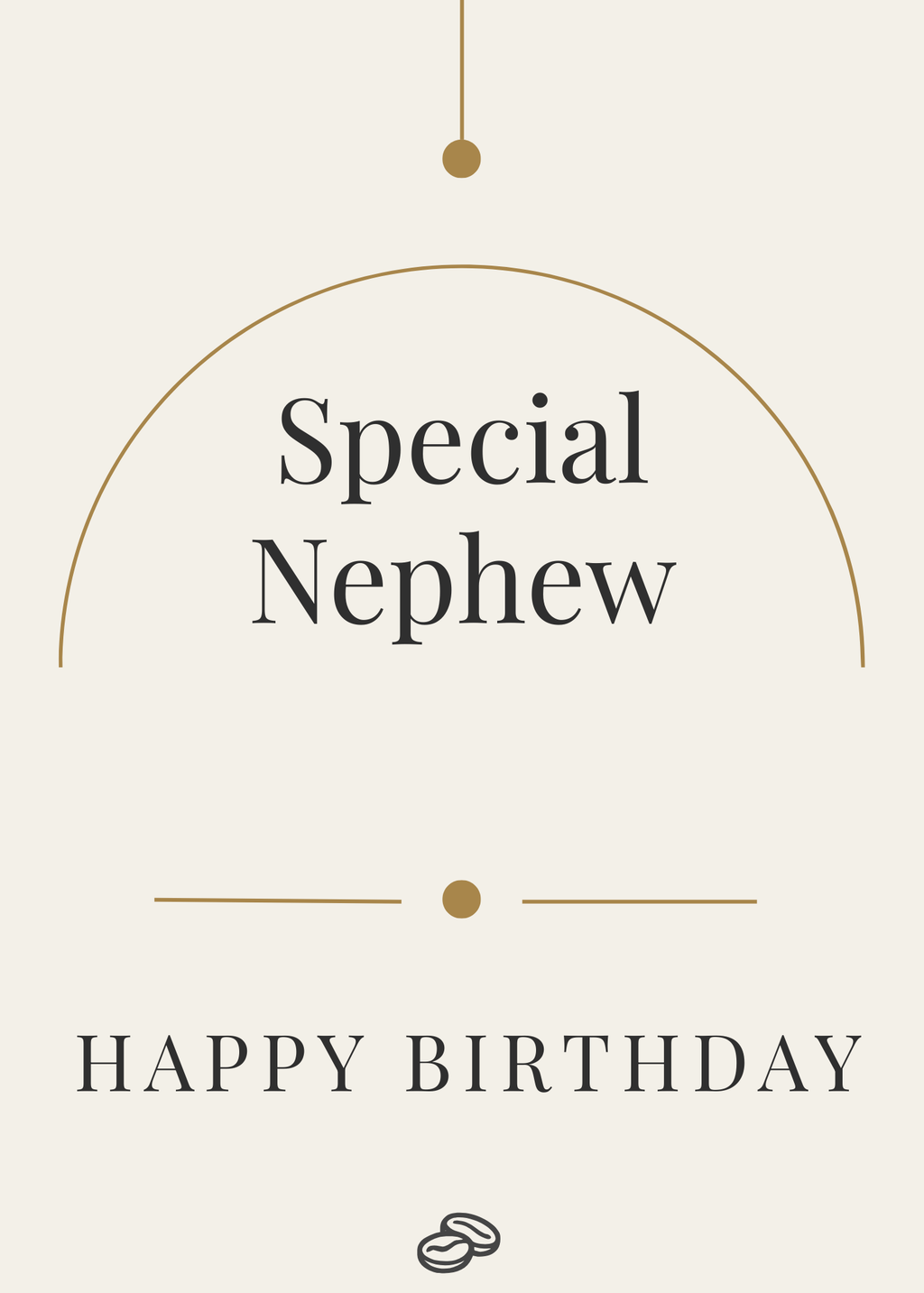 Nephew Birthday Card - Simply by Being You - Digital Download