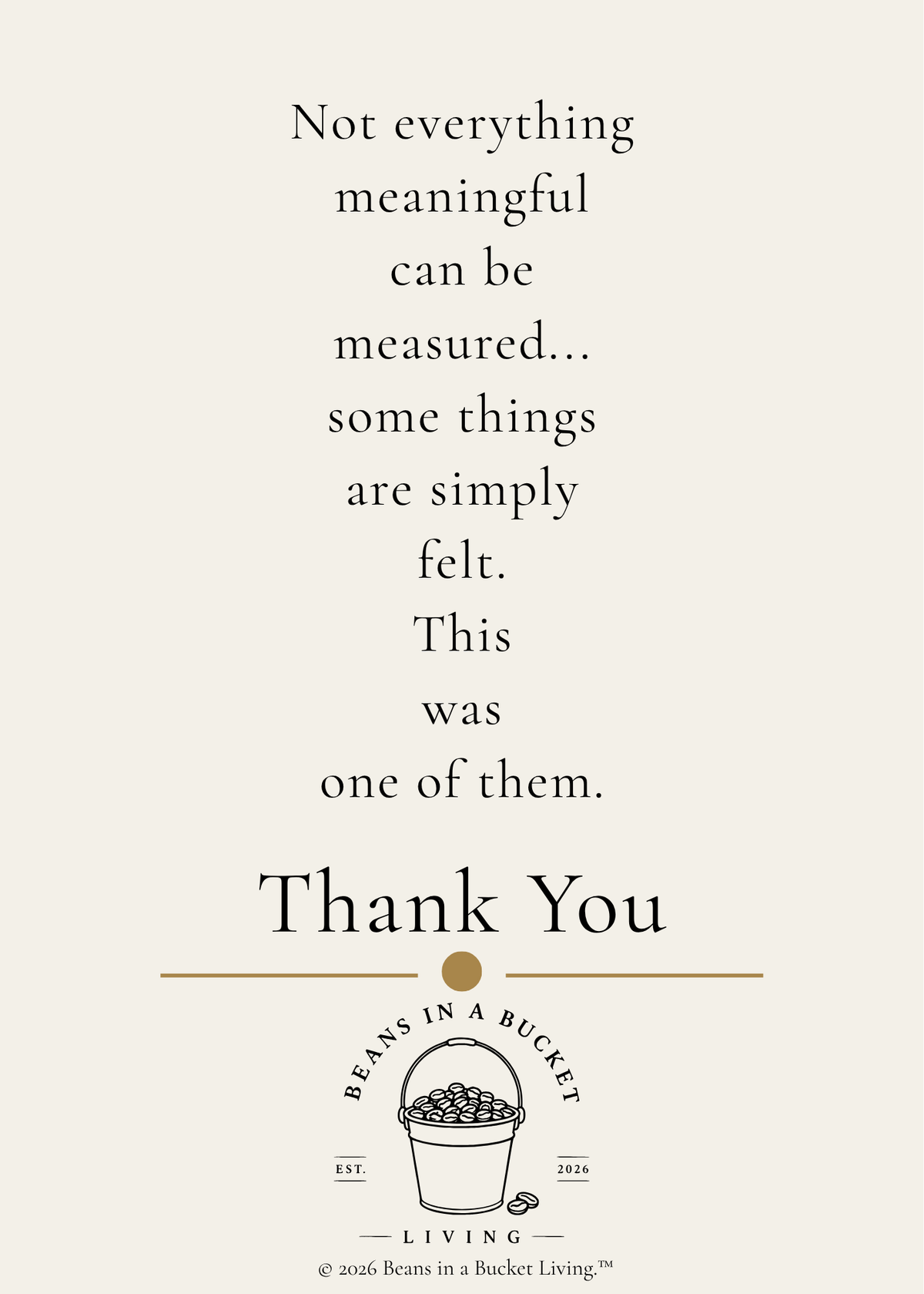 Thank You Card - Felt - Digital Download