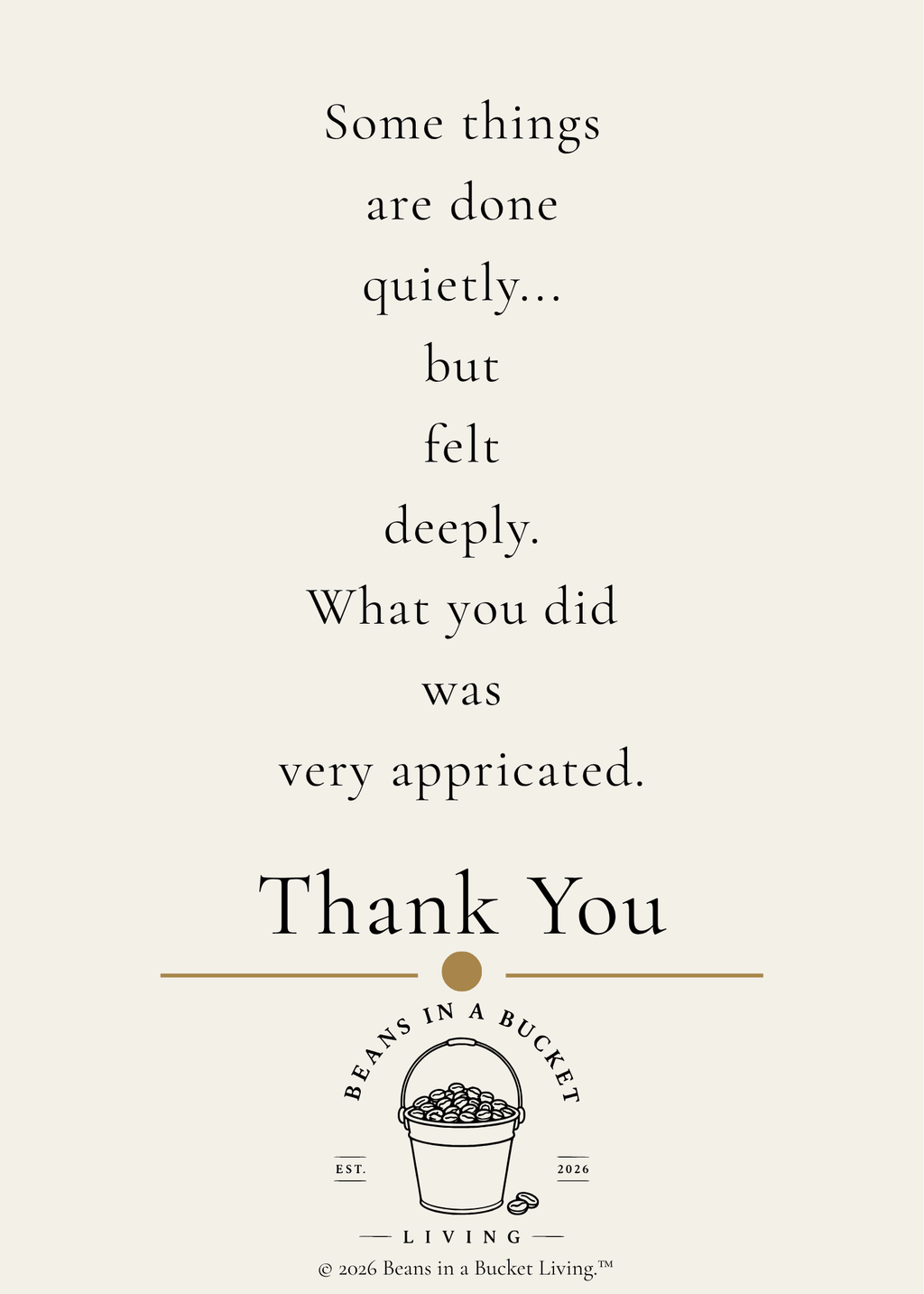 Thank You Card - Seen - Digital Download