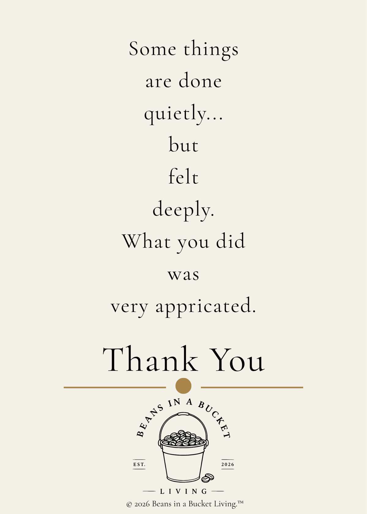 Thank You Card - Seen - Digital Download