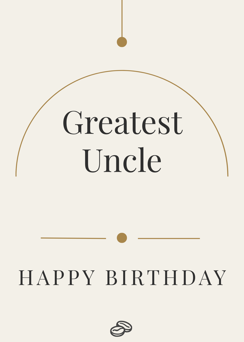 Uncle Birthday Card - Favorite Part of Growing Up - Digital Download