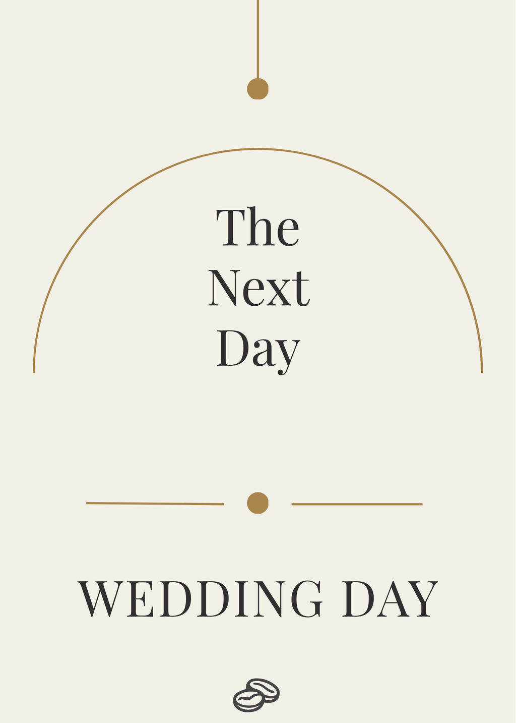 Wedding Card - The Next Day - Digital Download