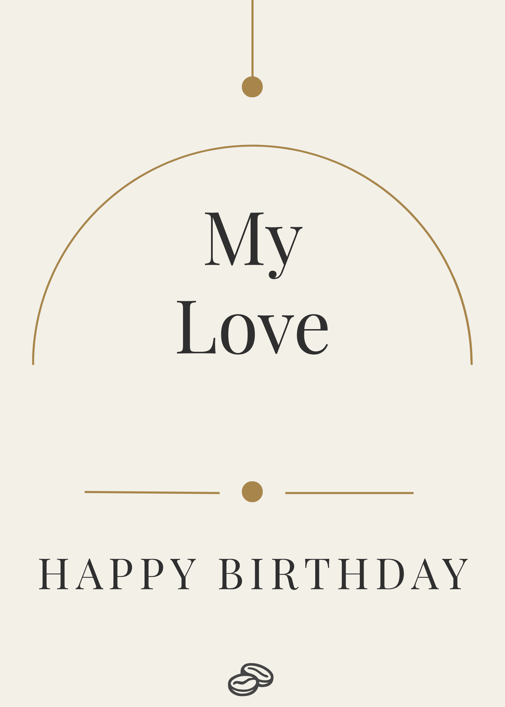 Wife Birthday Card - Words Fall Short - Digital Download