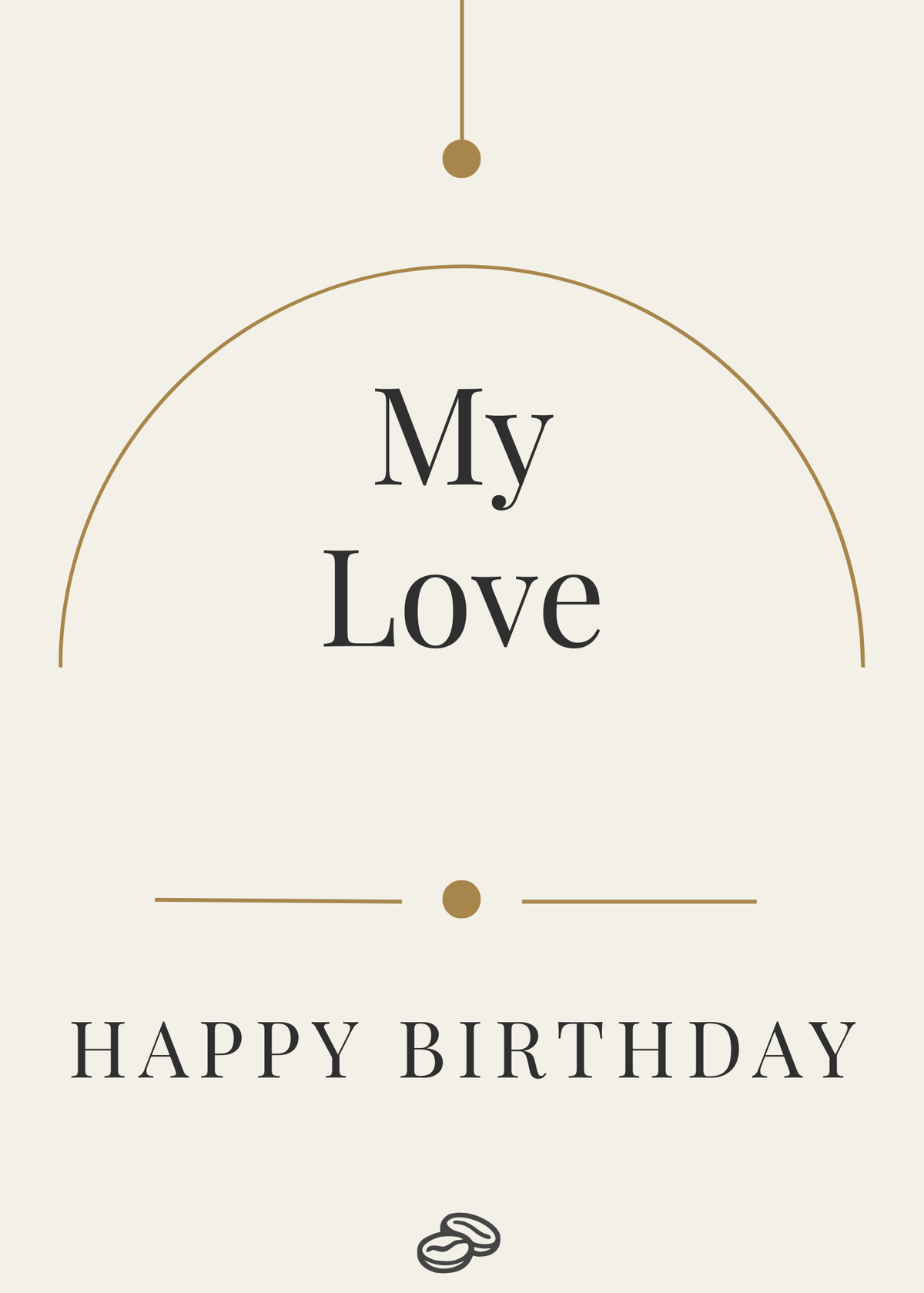 Wife Birthday Card - Words Fall Short - Digital Download