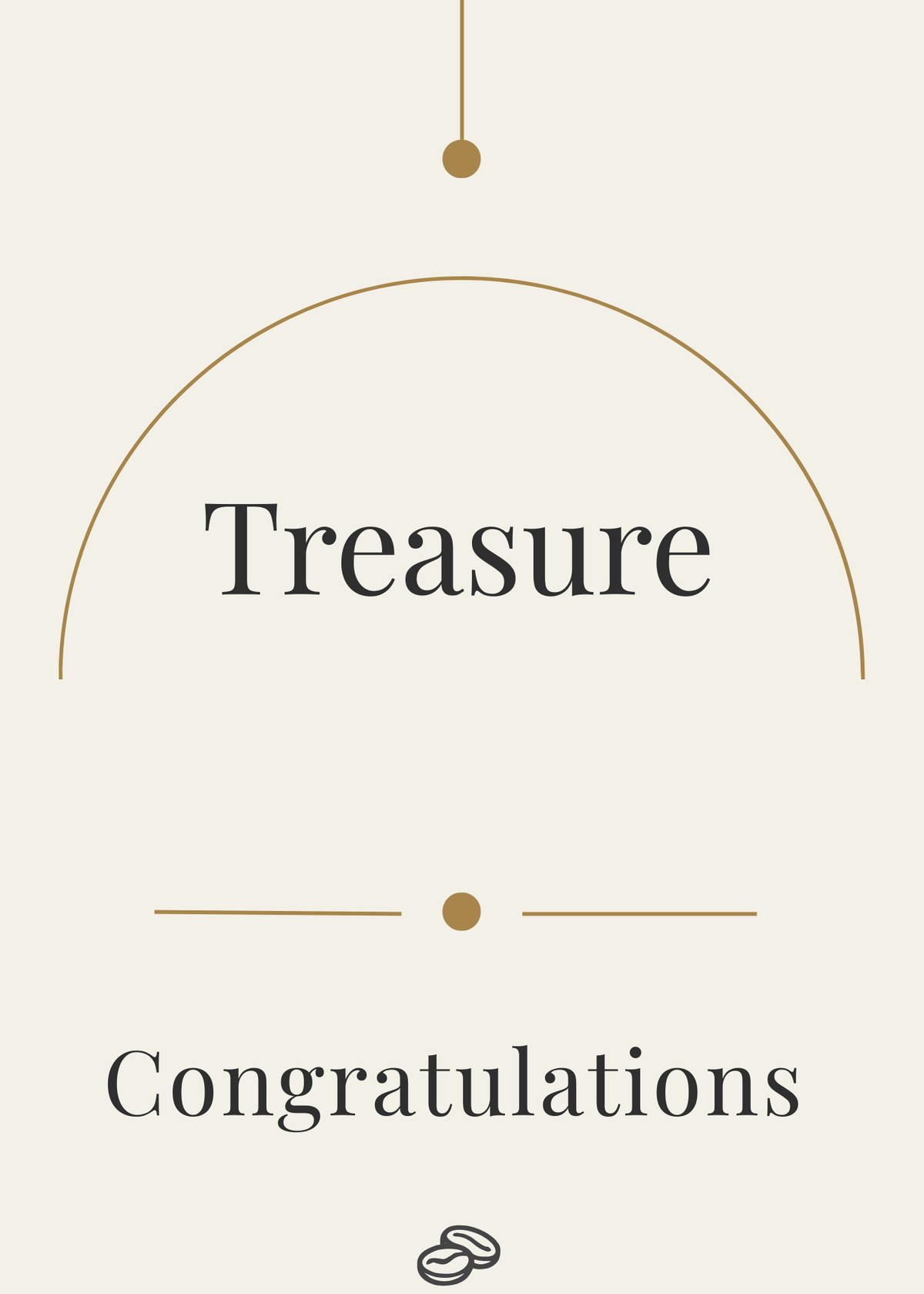 New Baby Card - Treasure - Digital Download